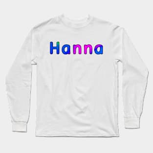 Hanna Long Sleeve T-Shirt